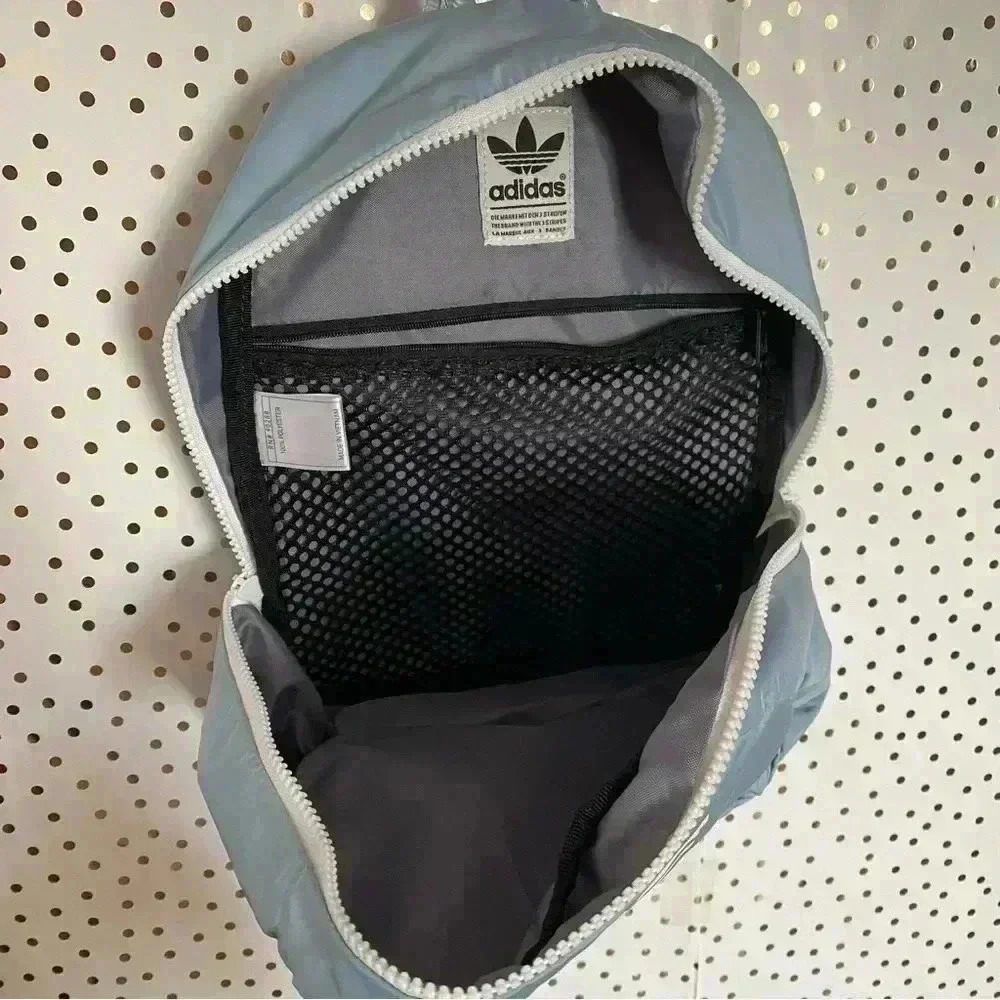 Adidas National Mini Backpack Halo Blue White - Picture 5 of 9